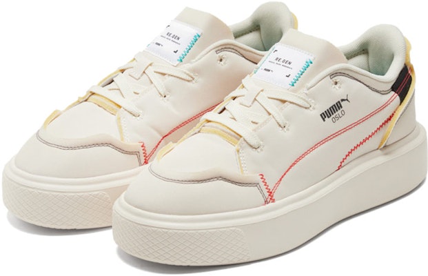 (W) 푸마 오슬로 마야 RE.GEN 스니커즈 베이지 375860-01 Lookbook (W) 푸마 오슬로 마야 RE.GEN 스니커즈 베이지 375860-01