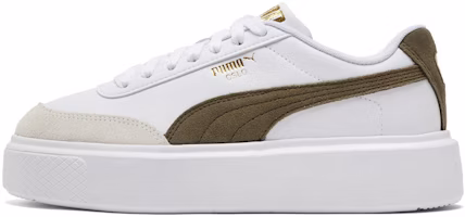 (Women) Puma Oslo Maya Archive Sneakers White/Green 375057-03 (Women) Puma Oslo Maya Archive Sneakers White/Green 375057-03