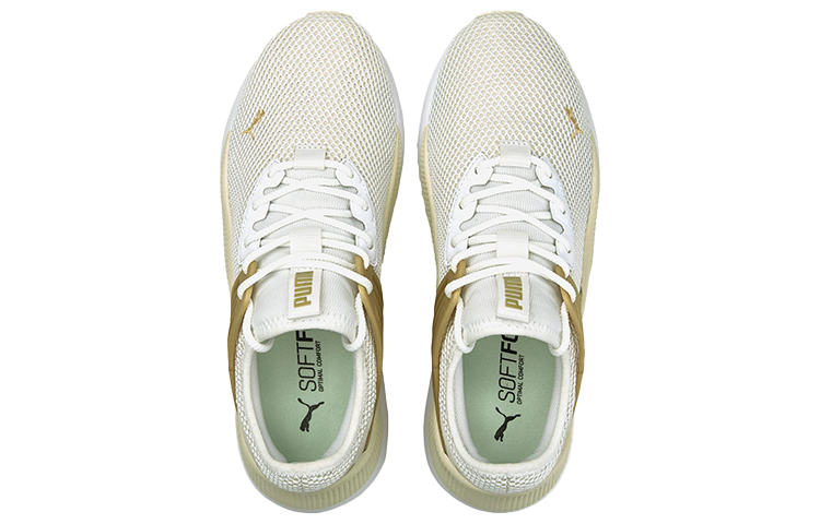 Lookbook Puma Pacer Future Metallic Pop 低幫跑步鞋 女款 白金色