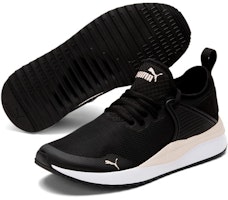 (W) Puma Pacer Next Cage Fresh Sneakers Hitam/Krim 373983-04 Lookbook (W) Puma Pacer Next Cage Fresh Sneakers Hitam/Krim 373983-04
