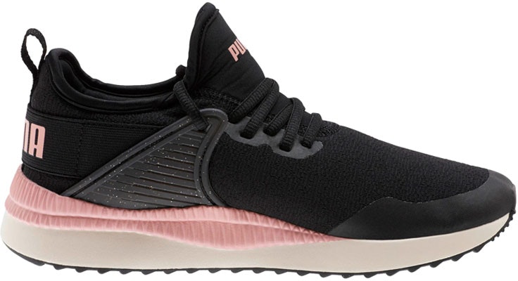 (Women) Puma Pacer Next Cage 'Glitter Black Pink' 372811-01 Order (Women) Puma Pacer Next Cage 'Glitter Black Pink' 372811-01