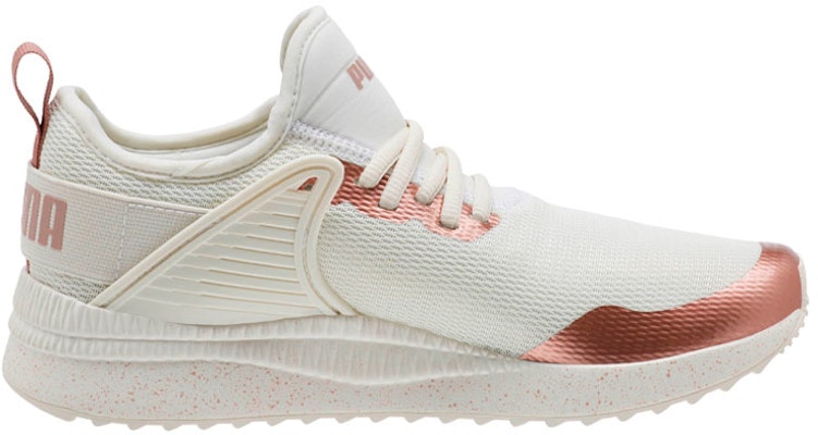 Puma Pacer Next Cage 舒適透氣 緩衝運動鞋 女款 白玫瑰金 Order Puma Pacer Next Cage 舒適透氣 緩衝運動鞋 女款 白玫瑰金