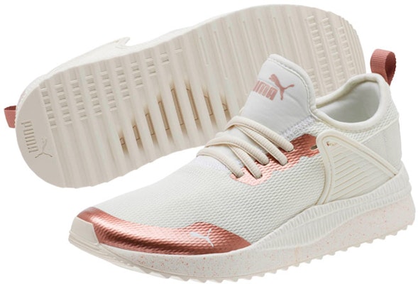 Puma Pacer Next Cage 舒適透氣 緩衝運動鞋 女款 白玫瑰金 Purchase Puma Pacer Next Cage 舒適透氣 緩衝運動鞋 女款 白玫瑰金