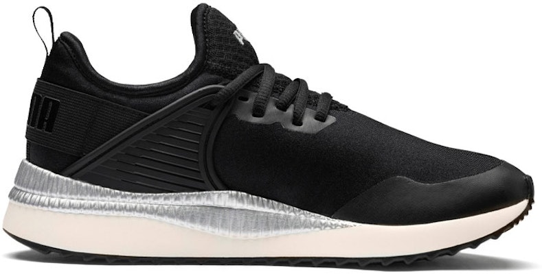 (Women) Puma Pacer Next Cage ST2 'Black White' 367660-02 Order (Women) Puma Pacer Next Cage ST2 'Black White' 367660-02