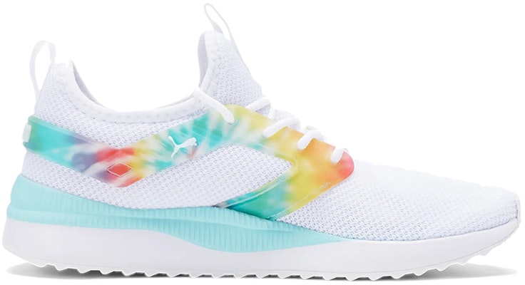 (W) Puma Pacer Next Excel Tie Dye 'Blanco Azul Amarillo' 375896-01 Order (W) Puma Pacer Next Excel Tie Dye 'Blanco Azul Amarillo' 375896-01