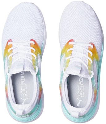 (W) Puma Pacer Next Excel Tie Dye 'Blanco Azul Amarillo' 375896-01 Lookbook (W) Puma Pacer Next Excel Tie Dye 'Blanco Azul Amarillo' 375896-01