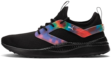 (Women) Puma Pacer Next Excel Tie Dye 'Black Purple Red' 375896-02 (Women) Puma Pacer Next Excel Tie Dye 'Black Purple Red' 375896-02