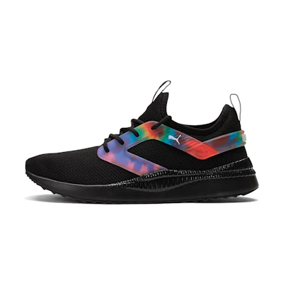 (W) Puma Pacer Next Excel Tie Dye 'Black Purple Red'