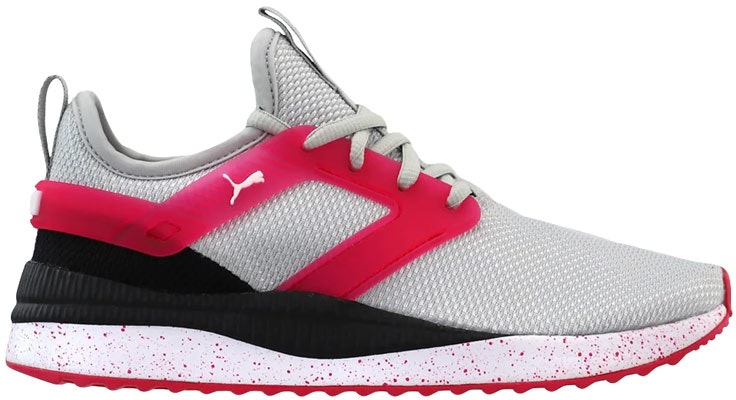 (Women) Puma Pacer Next Excel 'Translucent Grey Red' 371821-03 Order (Women) Puma Pacer Next Excel 'Translucent Grey Red' 371821-03