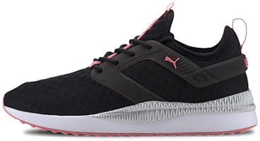 (Women) Puma Pacer Next Excel Core Low-top Running Shoes Black/White 372190-10 (Women) Puma Pacer Next Excel Core Low-top Running Shoes Black/White 372190-10