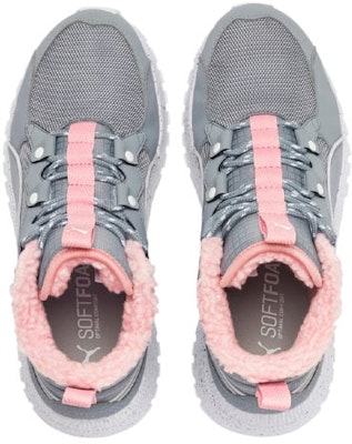 (Women) Puma Pacer Next SB WTR 'Grey Pink Mid-Top Fleece' 366936-05 Lookbook (Women) Puma Pacer Next SB WTR 'Grey Pink Mid-Top Fleece' 366936-05