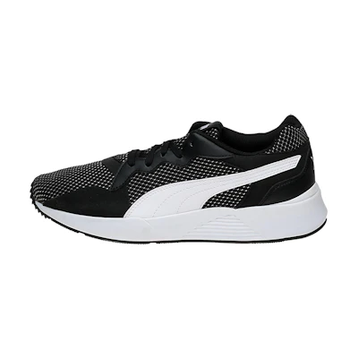 (W) Puma Pacer Plus Low Running Shoes Black/White