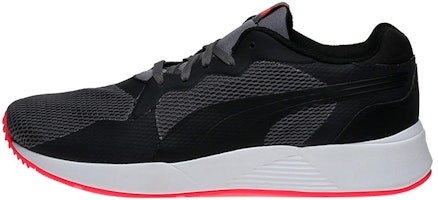 (Women) Puma Pacer Plus Tech Low Running Shoes Black/Grey/White 363338-03 (Women) Puma Pacer Plus Tech Low Running Shoes Black/Grey/White 363338-03