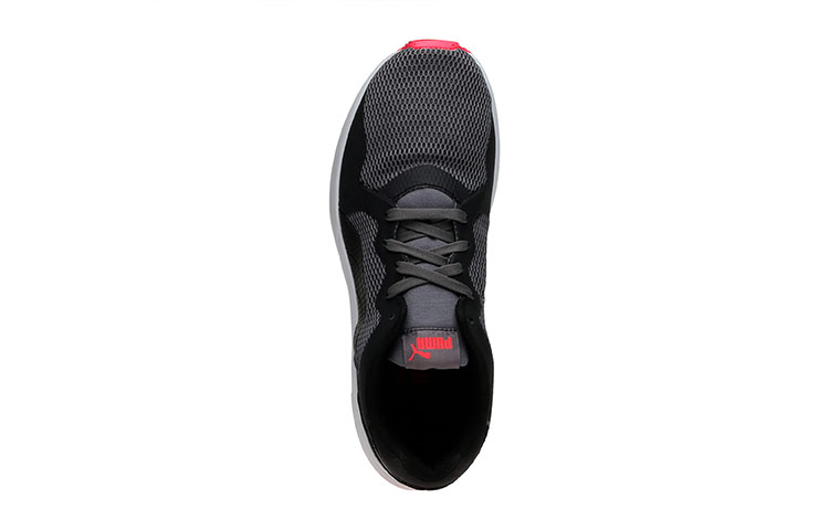 (W) Puma Pacer Plus Tech Low Running Shoes Black/Grey/White 圖 2