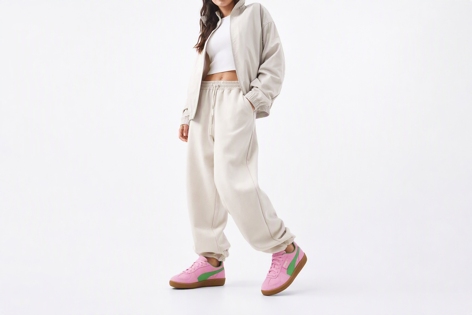 Order (Women) Puma Palermo 'Pink Delight Green' 397858-01