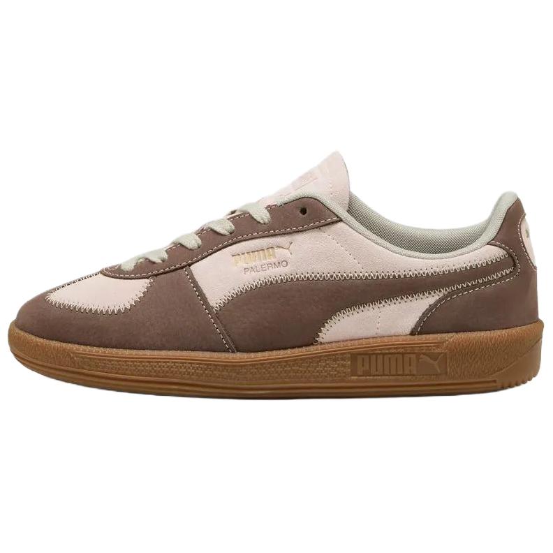 (Women) PUMA Palermo Low-Top Brown Sneakers - Comfortable and Soft Trainer. 403349-01