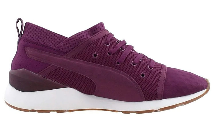 Order (W) Puma Pearl ''Comfort Lichtgewicht Lage Sneakers Paars'' 364155-04