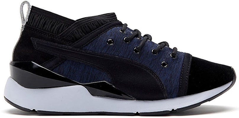(W) Puma Pearl Rendah 'Hitam Biru' 364489-01 Order (W) Puma Pearl Rendah 'Hitam Biru' 364489-01