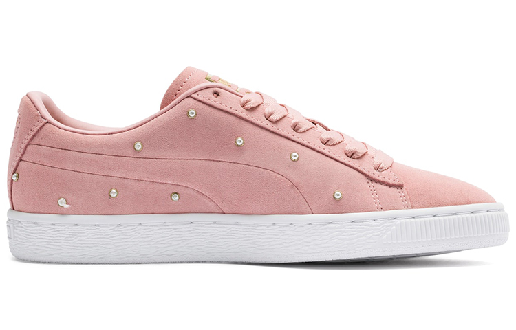 Order (W) Puma Suede Rosa/Bianco con Borchie Perlate 369934-02