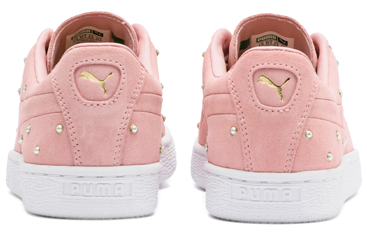 Purchase (W) Puma Suede Rosa/Bianco con Borchie Perlate 369934-02