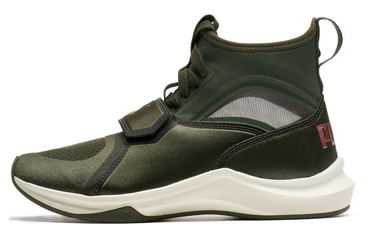 (Women) Puma Phenom High 'Military Green' 190818-07