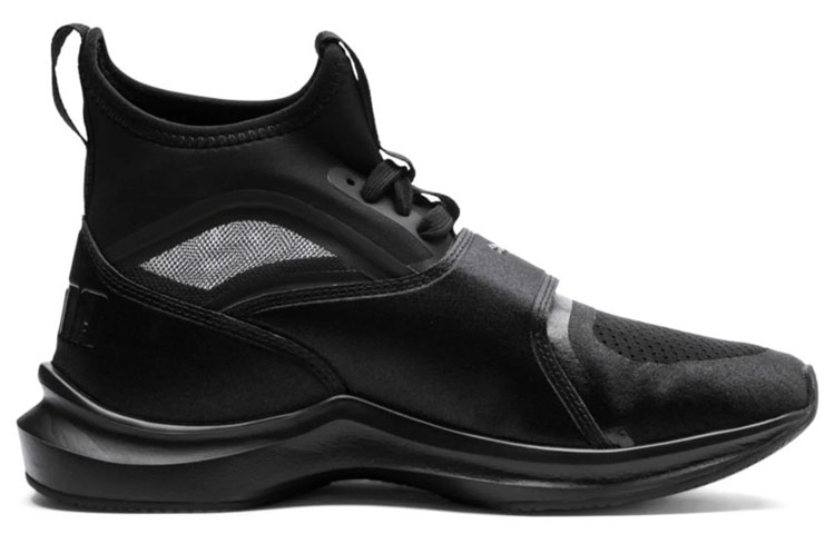 Order (W) Puma Phenom High 'Triple Black' Zapatillas Negras Altas 190818-09