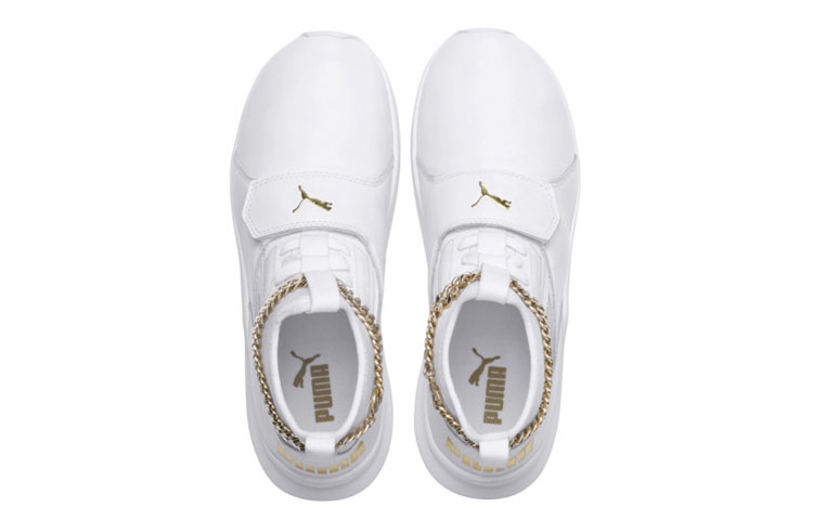 Lookbook (W) プーマ フェノムラックス 通気性抜群 白 (Puma Fenomu Rakkusu Tsūki-sei Batsugun Shiro) 191704-01