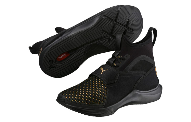 Shop (W) Puma Phenom Varsity Ignite Mid ''Schwarz'' 191128-01