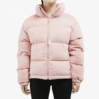 (Women) Puma Pink 480 Style Down Jacket with Stand Collar for Winter 581612-14 Shop (Women) Puma Pink 480 Style Down Jacket with Stand Collar for Winter 581612-14