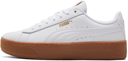 (Women) Puma Vikky Platform White/ 384643-03 (Women) Puma Vikky Platform White/ 384643-03
