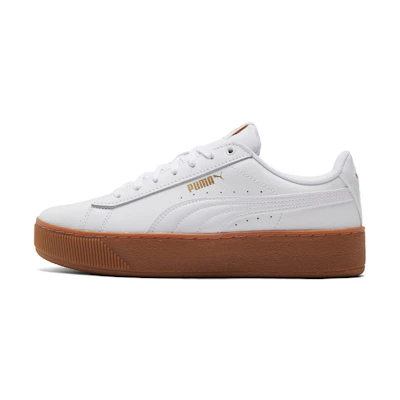 (W) Puma Vikky Platform White/