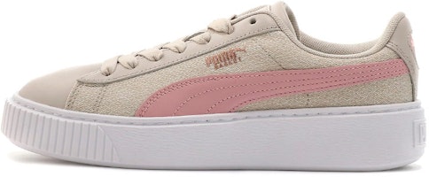 (Women) Puma Platform 'Beige Low-Top Casual' 369644-02 (Women) Puma Platform 'Beige Low-Top Casual' 369644-02