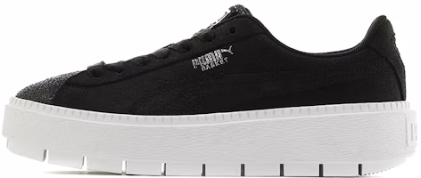 (Women) Puma Biohacking Platform Low-top Black/White 369160-03 (Women) Puma Biohacking Platform Low-top Black/White 369160-03