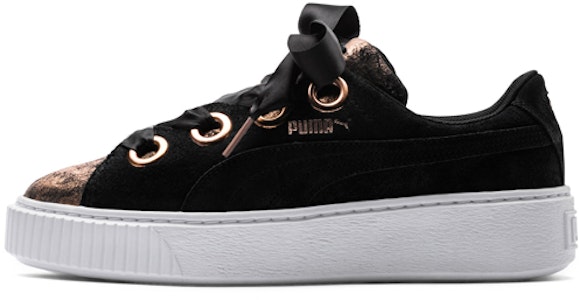 (W) Puma Platform Kiss Artica 'Hitam Emas' 366707-02 Buy (W) Puma Platform Kiss Artica 'Hitam Emas' 366707-02
