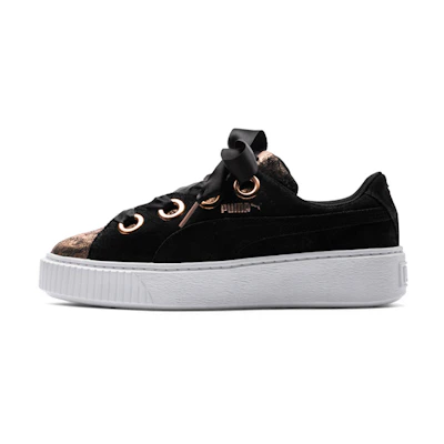 (W) Puma Platform Kiss Artica 'Black Gold'