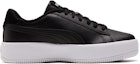 Order (W) Puma Lily Platform Kasut Lembaga Hitam/Putih 384617-02