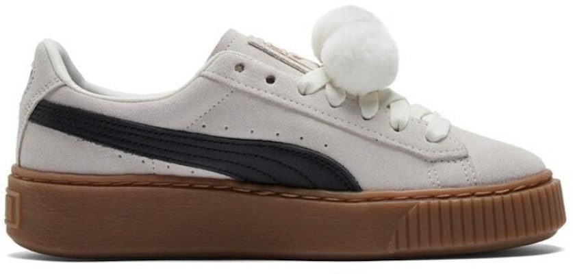 (Women) Puma Suede Platform 'Grey Black Gum' 391902-40 Order (Women) Puma Suede Platform 'Grey Black Gum' 391902-40