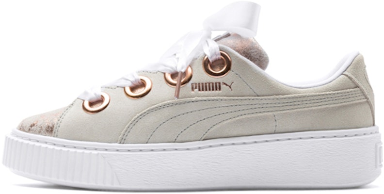 (Women) Puma Platform Kiss Artica 'White Gold' 366707-01 Buy (Women) Puma Platform Kiss Artica 'White Gold' 366707-01