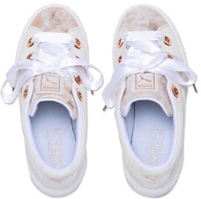 (Women) Puma Platform Kiss Artica 'White Gold' 366707-01 Lookbook (Women) Puma Platform Kiss Artica 'White Gold' 366707-01
