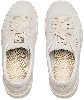 (Women) Puma Suede Platform Trace Animal 'Cream y' 367814-02 Shop (Women) Puma Suede Platform Trace Animal 'Cream y' 367814-02
