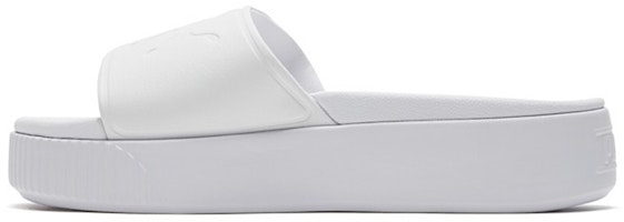 (Women) Puma Platform Bold Slipper White 367064-02 (Women) Puma Platform Bold Slipper White 367064-02