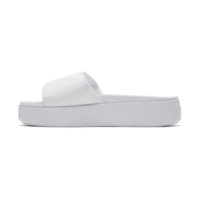 (W) Puma Platform Bold Slipper White