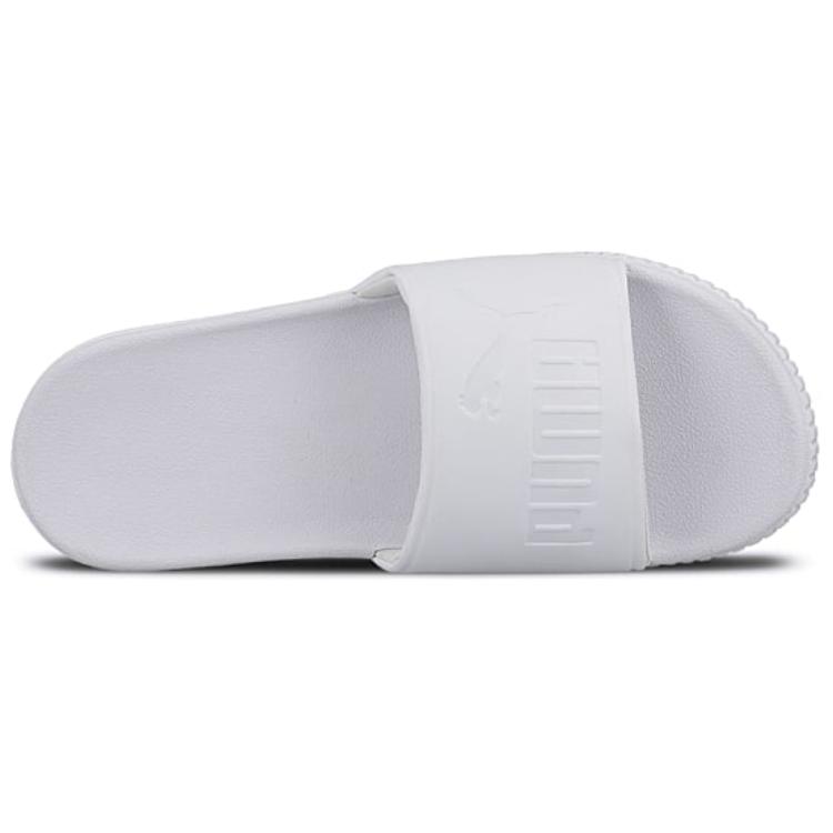 Lookbook (W) 푸마 플랫폼 볼드 슬리퍼 화이트 367064-02