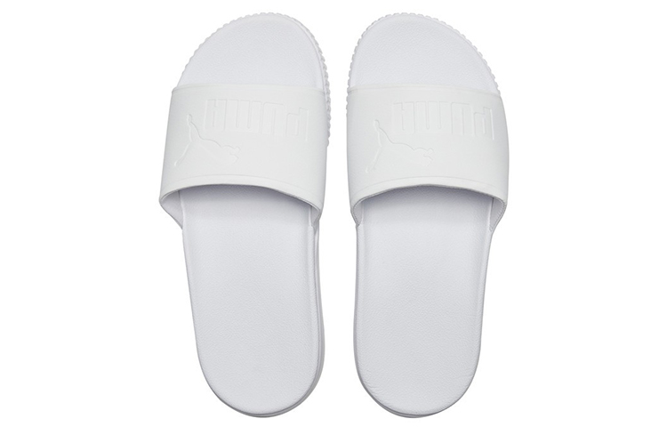 Shop (W) 푸마 플랫폼 볼드 슬리퍼 화이트 367064-02