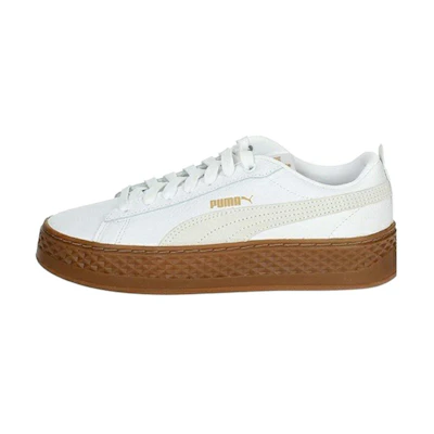 (W) Puma PUMA Suede Platform Leather Sneaker 'PUMA White'