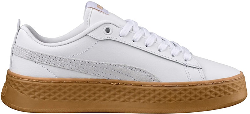 (Women) Puma PUMA Suede Platform Leather Sneaker 'PUMA White' 366487-02 Order (Women) Puma PUMA Suede Platform Leather Sneaker 'PUMA White' 366487-02