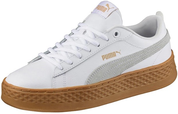 (Women) Puma PUMA Suede Platform Leather Sneaker 'PUMA White' 366487-02 Lookbook (Women) Puma PUMA Suede Platform Leather Sneaker 'PUMA White' 366487-02