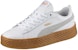 (W) Puma Suede Platform Leather Sneaker 'PUMA Putih' 366487-02