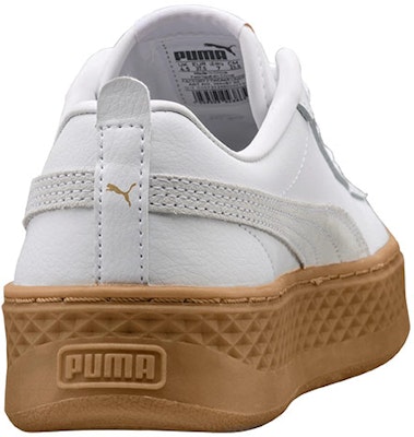 (W) Puma Sepatu Suede Platform Kulit 'Putih' 366487-02 Purchase (W) Puma Sepatu Suede Platform Kulit 'Putih' 366487-02
