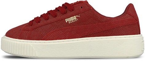 (Women) Puma Platform Euphoria 'Red White' 365472-02 (Women) Puma Platform Euphoria 'Red White' 365472-02